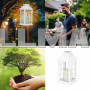 Солнечный светодиодный фонарь White Garden Lamp 2700K Декоративный фонарь